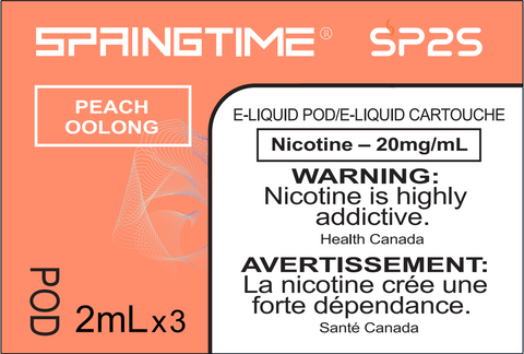 Springtime Pods (3 Pack) - Excise - Peach Oolong
