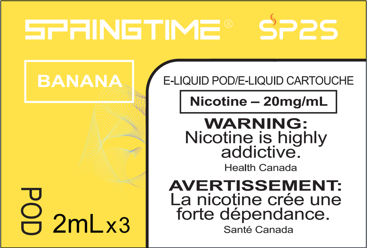 Springtime Pods (3 Pack) - Excise - Banana-wholesale
