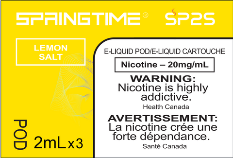 Springtime Pods (3 Pack) - Excise - Lemon Salt