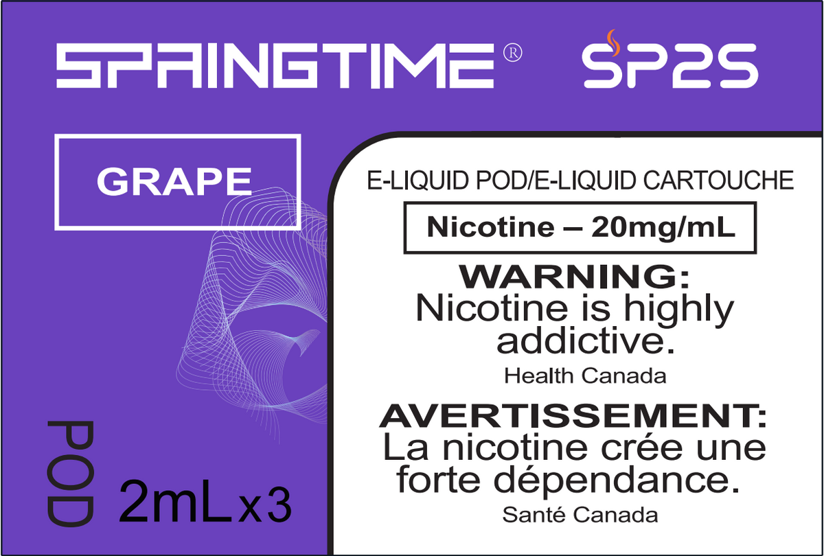 Springtime Pods (3 Pack) - Excise - Grape