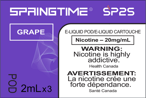 Springtime Pods (3 Pack) - Excise - Grape -Wholesale