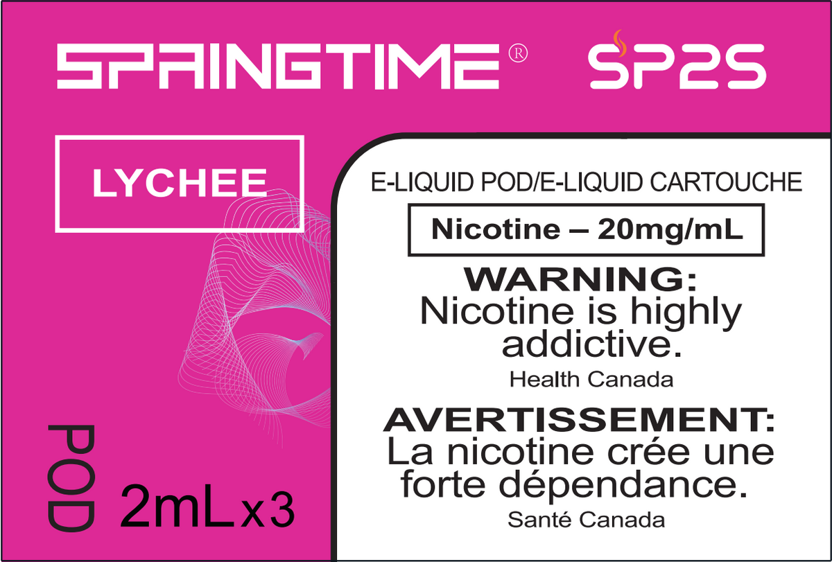 Springtime Pods (3 Pack) - Excise - Lychee