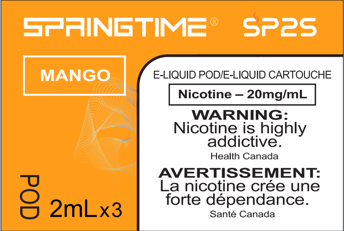 Springtime Pods (3 Pack) - Excise - Mango