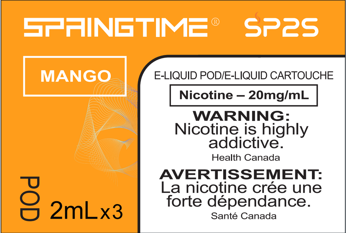 Springtime Pods (3 Pack) - Excise - Mango -Wholesale