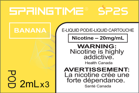 Springtime Pods (3 Pack) - Excise - Banana