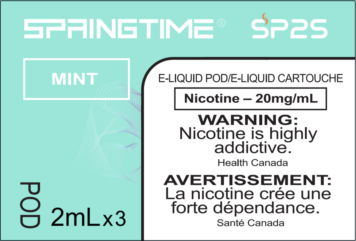 Springtime Pods (3 Pack) - Excise - Mint -Wholesale