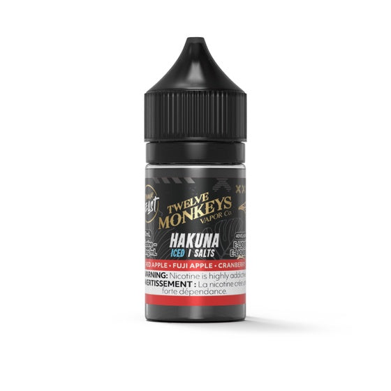 FLAVOUR BEAST X 12 MONKEYS HAKUNA ICED SALT 30ML