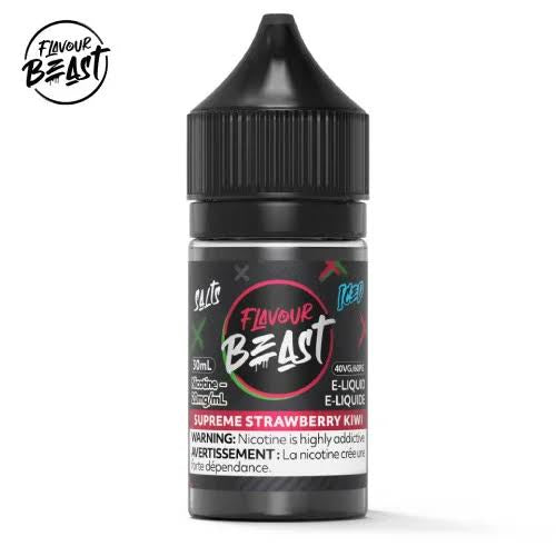 FLAVOUR BEAST SUPREME STRAWBERRY KIWI ICED