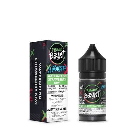 FLAVOUR BEAST  WATERMELON STRAWBERRY KIWI ICED