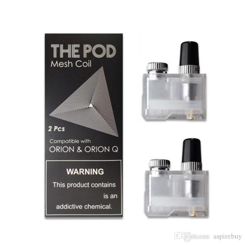 The Pod IQS Mesh Coil Orion Compatible Pod 2PK