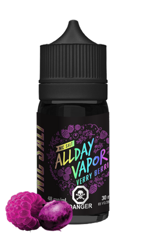 Allday Vapor Salt e-Liquid - Excise - Very Berri