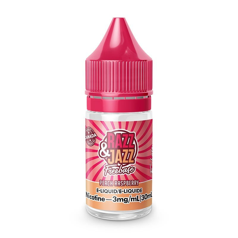 Razz & Jazz e-Liquid - Excise - Raspberry Peach