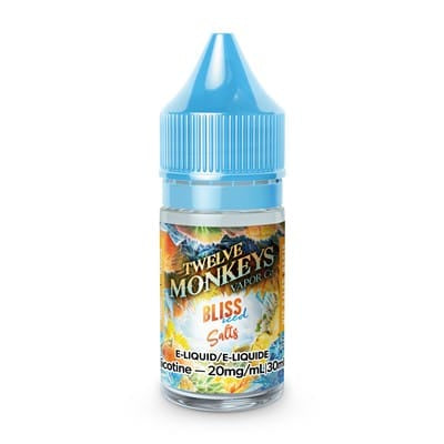 Twelve Monkeys Ice Age Salt e-Liquid - Excise - Bliss